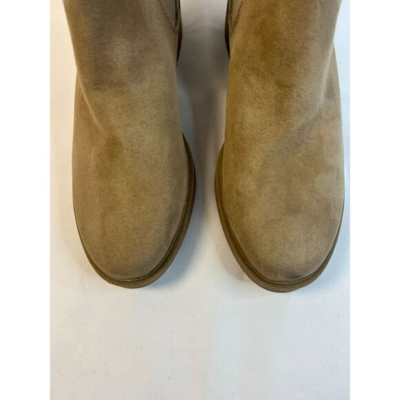Kensie Sandor Chelsea Boot Women Size 9M Tan Suede Short Ankle Fashion Shoes - Picture 4 of 14